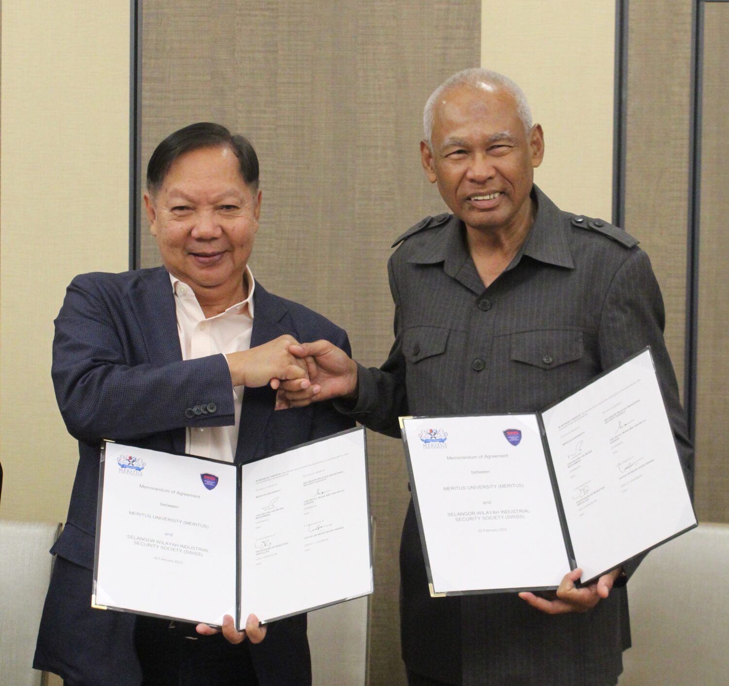 Meritus University collaborates with Selangor Wilayah Industrial Security Society