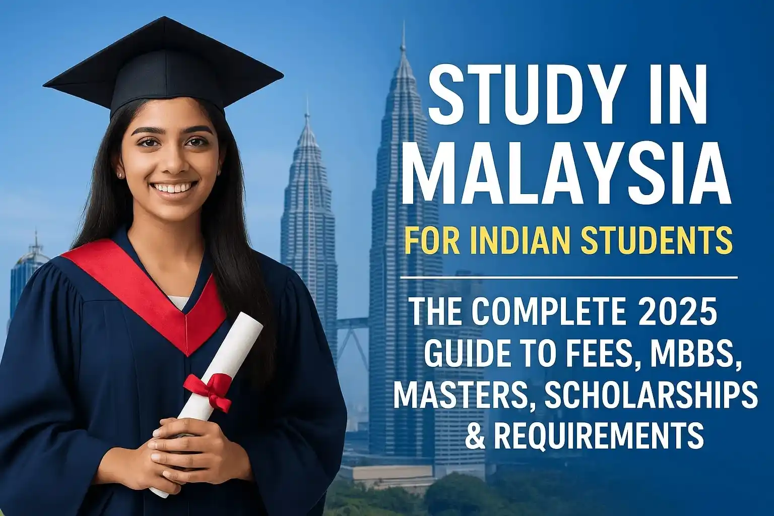 Study in Malaysia for Indian Students 2025 – Fees, MBBS, Masters & Scholarships